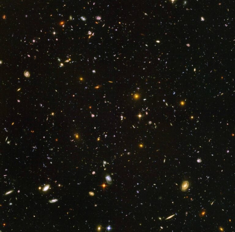 Understanding the Universe. Hubble Ultra Deep Field